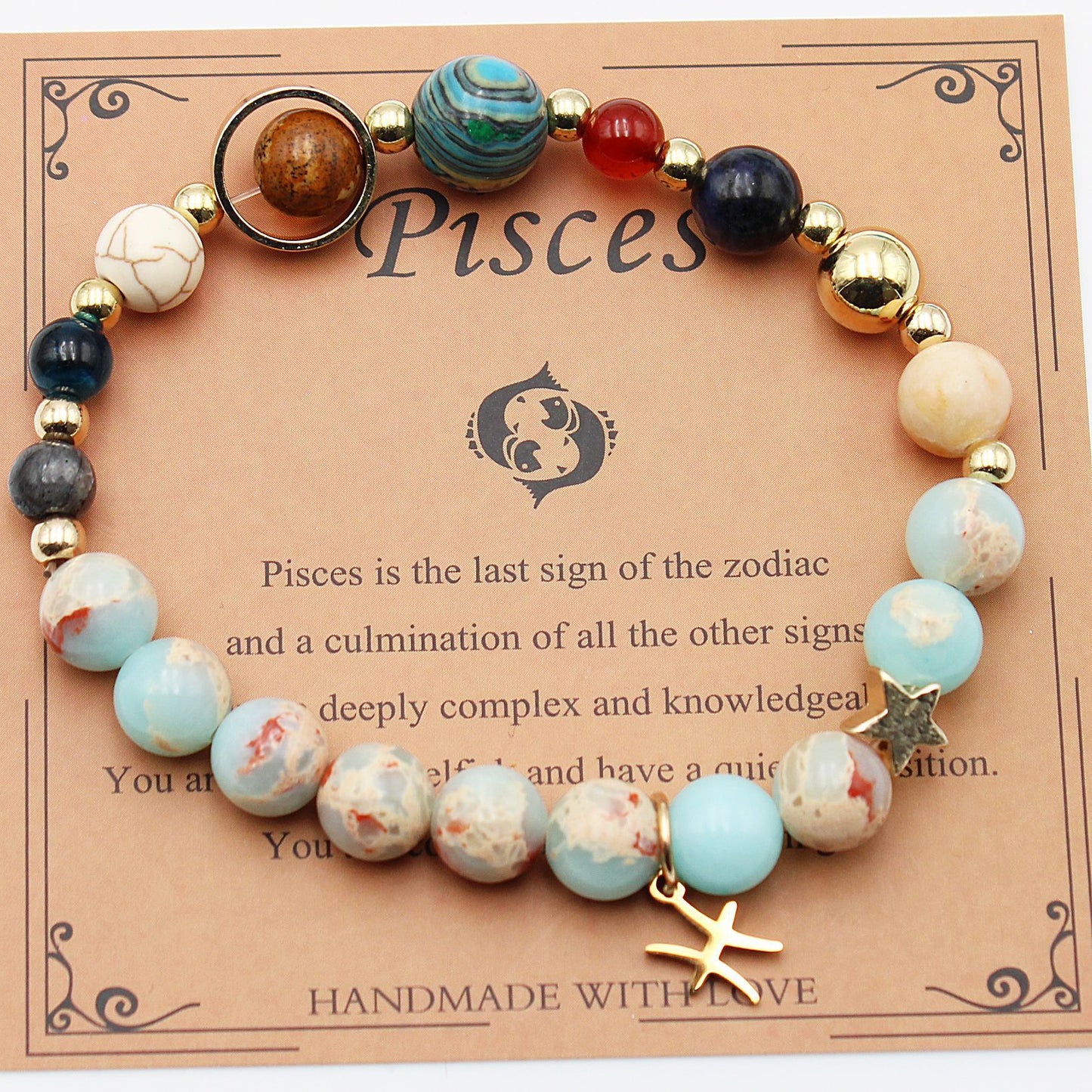 Bracelet, constellation, stylish, colorful, cute