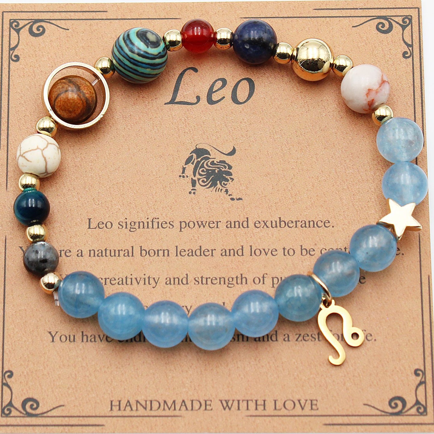 Bracelet, constellation, stylish, colorful, cute