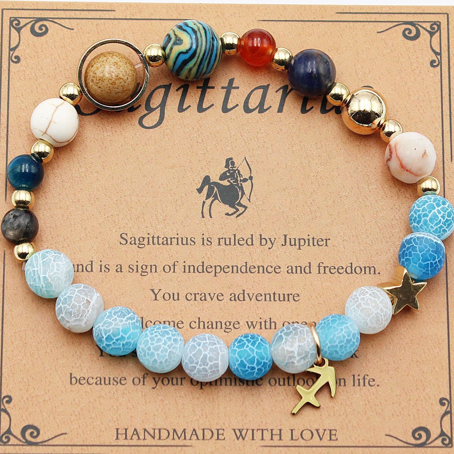 Bracelet, constellation, stylish, colorful, cute
