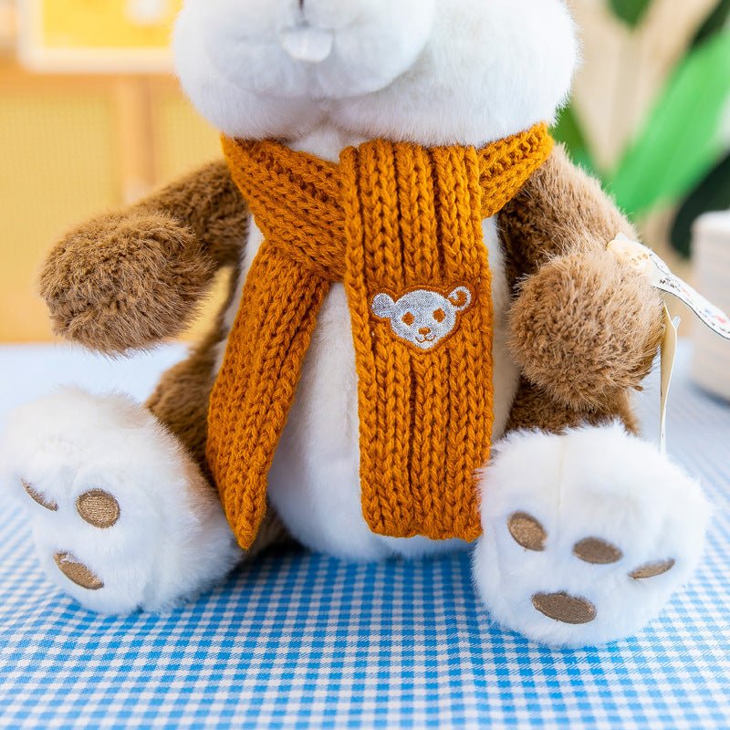 ふわふわ ウサギ ぬいぐるみ 23cm 35cm ブルー ブラウン グレー グリーン ピンク - ルクス・シャル Luxe Char