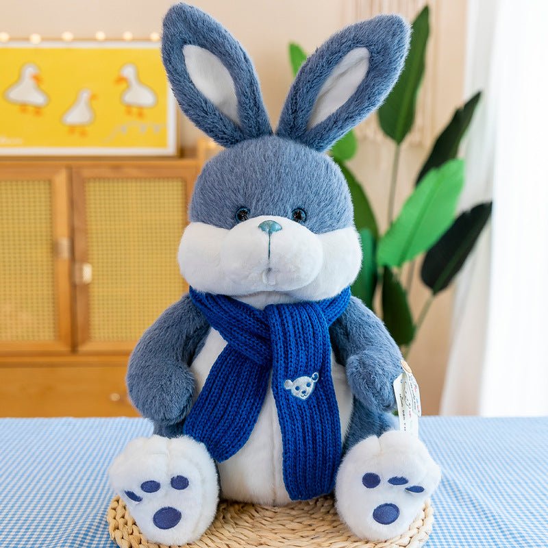 ふわふわ ウサギ ぬいぐるみ 23cm 35cm ブルー ブラウン グレー グリーン ピンク - ルクス・シャル Luxe Char