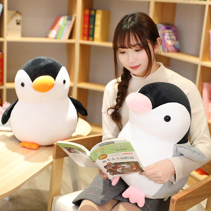 ふわふわ ペンギン ぬいぐるみ 小さい かわいい 25cm 35cm 45cm - ルクス・シャル Luxe Char