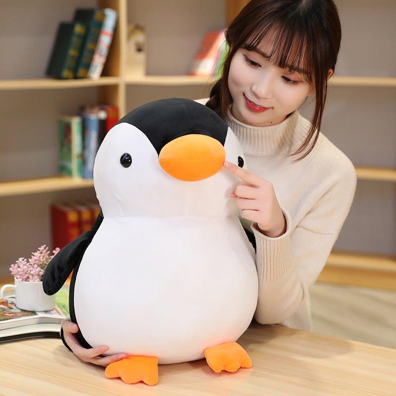 ふわふわ ペンギン ぬいぐるみ 小さい かわいい 25cm 35cm 45cm - ルクス・シャル Luxe Char