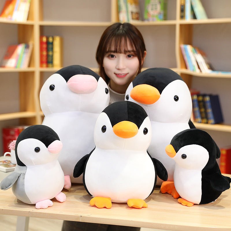 ふわふわ ペンギン ぬいぐるみ 小さい かわいい 25cm 35cm 45cm - ルクス・シャル Luxe Char