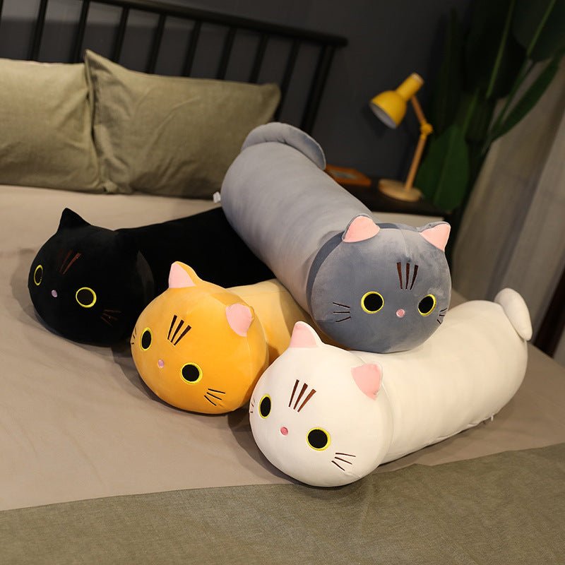 猫 ぬいぐるみ 細長い 25cm 35cm 50cm 80cm 100cm - ルクス・シャル Luxe Char