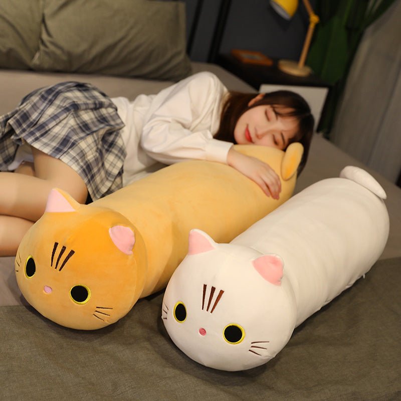 猫 ぬいぐるみ 細長い 25cm 35cm 50cm 80cm 100cm - ルクス・シャル Luxe Char