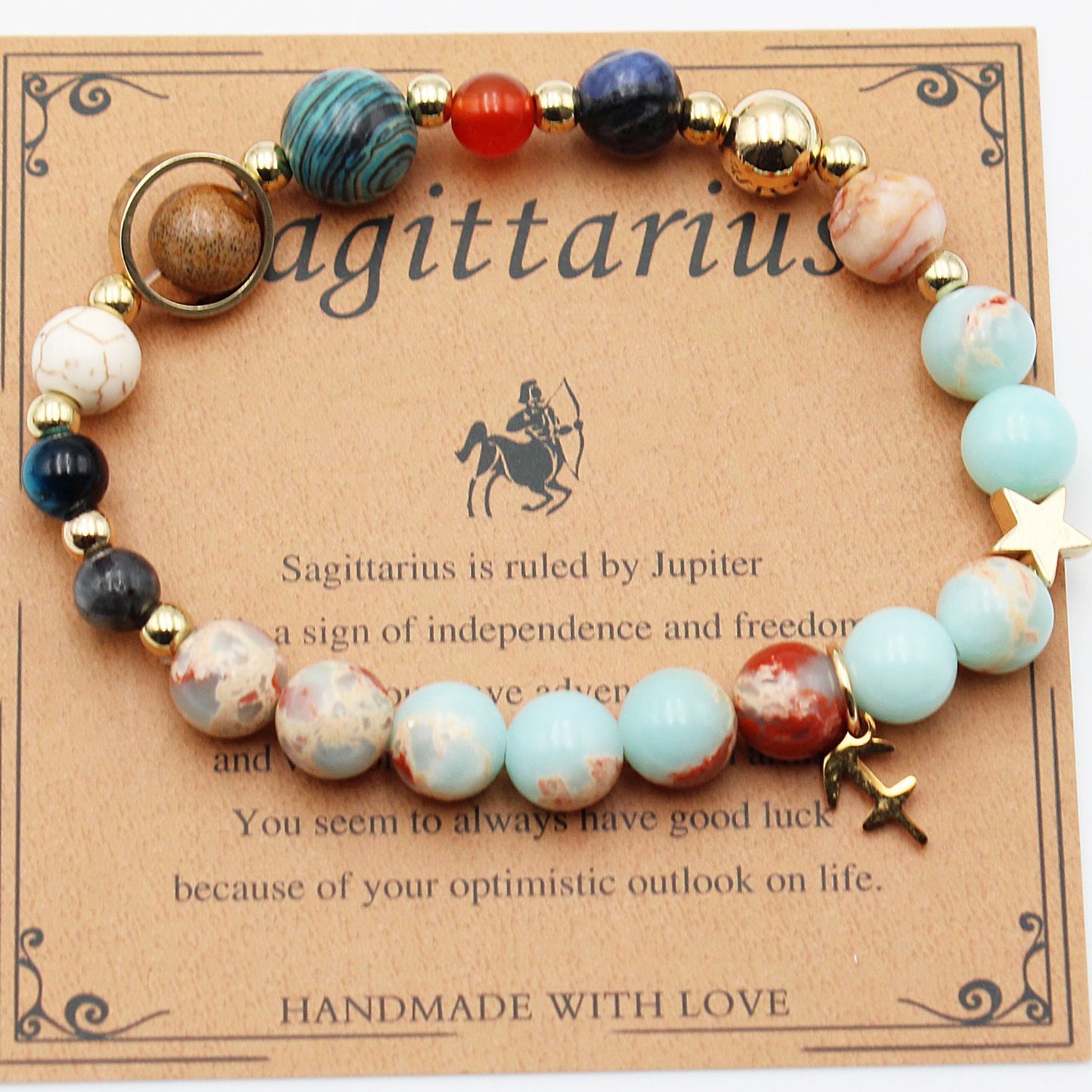 Bracelet, constellation, stylish, colorful, cute