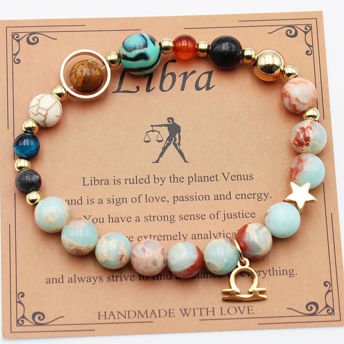 Bracelet, constellation, stylish, colorful, cute