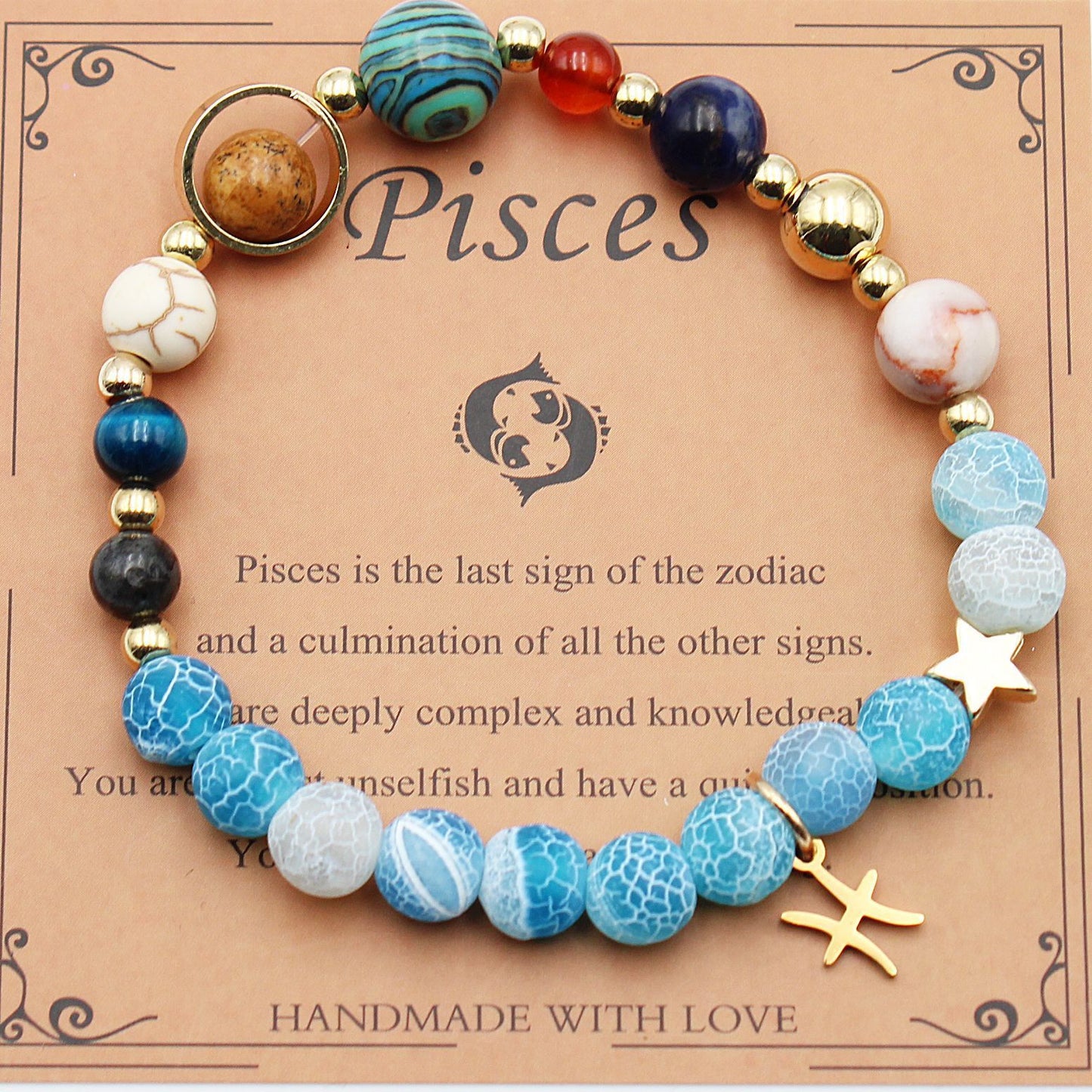 Bracelet, constellation, stylish, colorful, cute