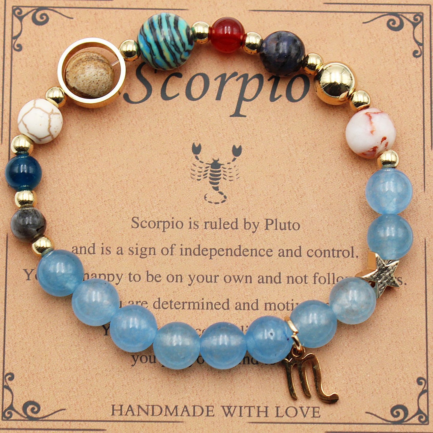 Bracelet, constellation, stylish, colorful, cute