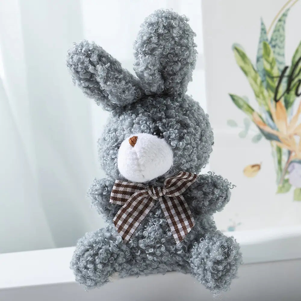 ウサギ キーホルダー ぬいぐるみ 小さい かわいい ふわふわ 10cm ルクスシャル Luxechar