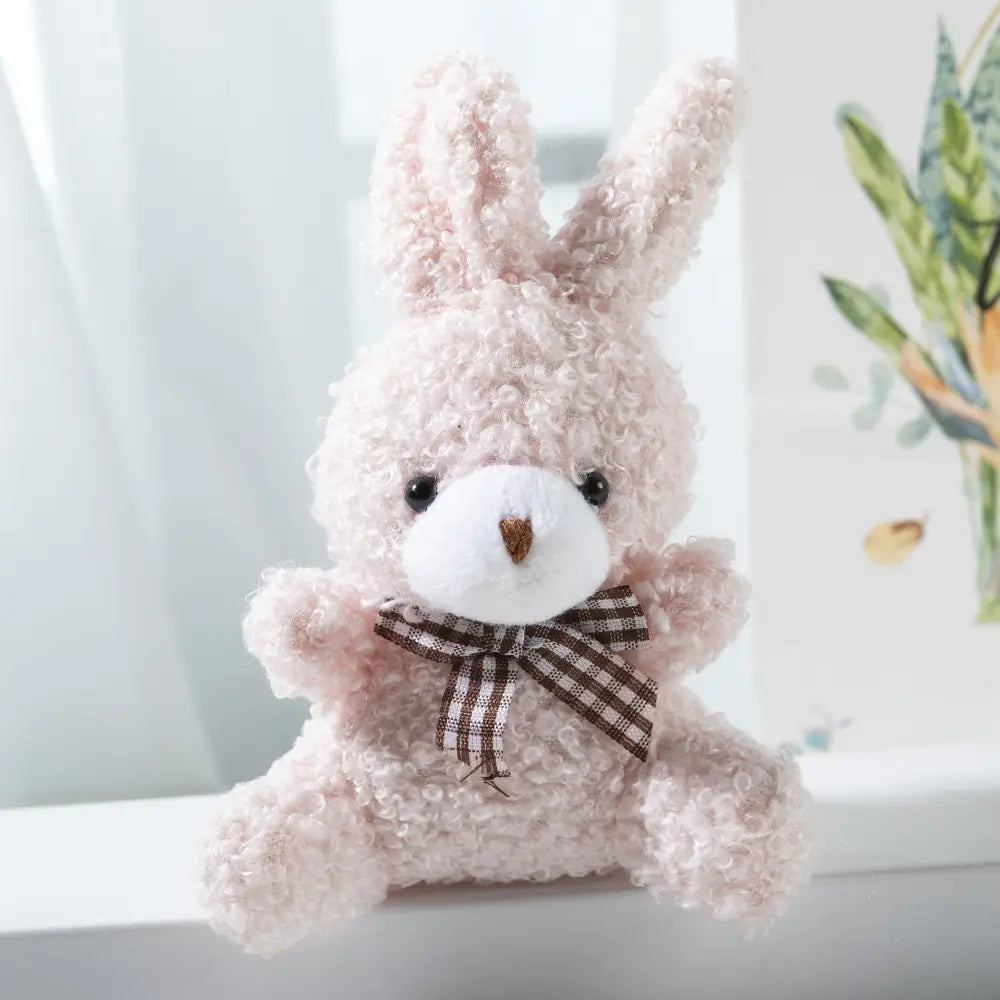 ウサギ キーホルダー ぬいぐるみ 小さい かわいい ふわふわ 10cm ルクスシャル Luxechar