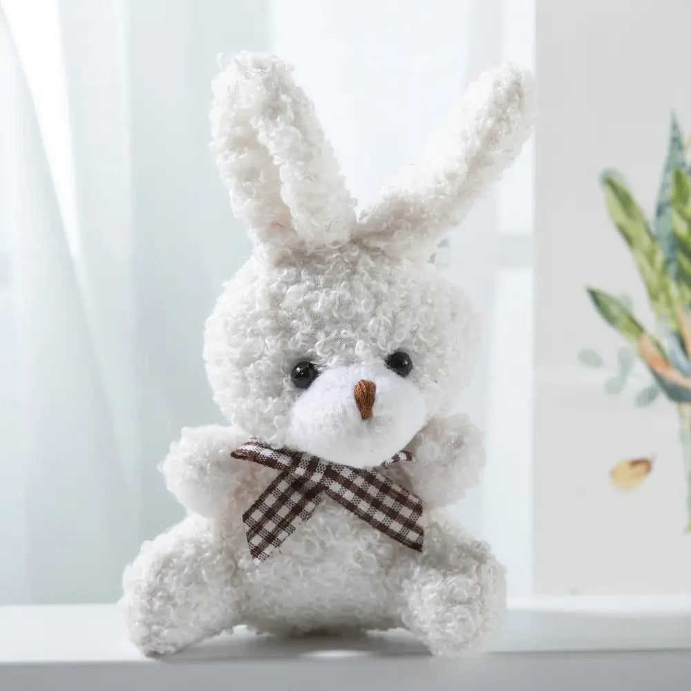 ウサギ キーホルダー ぬいぐるみ 小さい かわいい ふわふわ 10cm ルクスシャル Luxechar