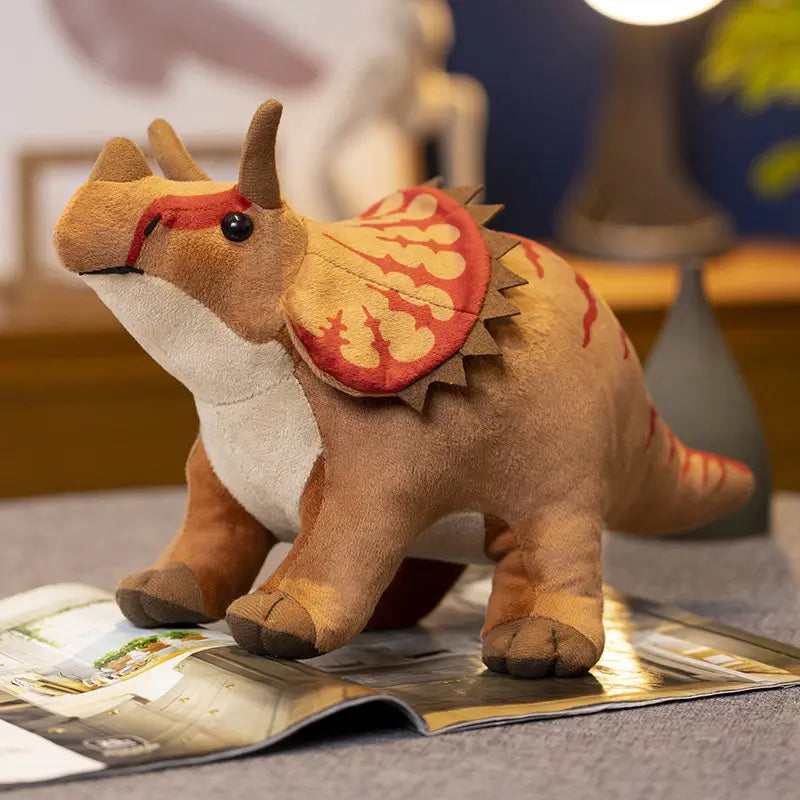 ぬいぐるみ 恐竜 トリケラトプス ラプトル ステゴサウルス アンキロサウルス ティラノサウルス ブラキオサウルス ルクスシャル Luxechar