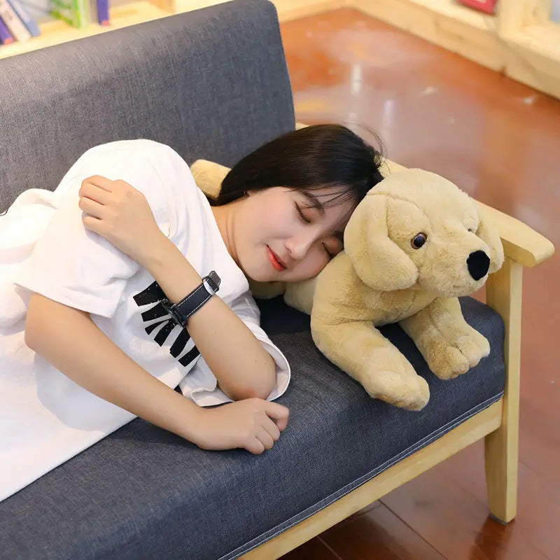 ぬいぐるみ 犬 大きい 40cm 60cm 80cm ブラウン ルクスシャル Luxechar