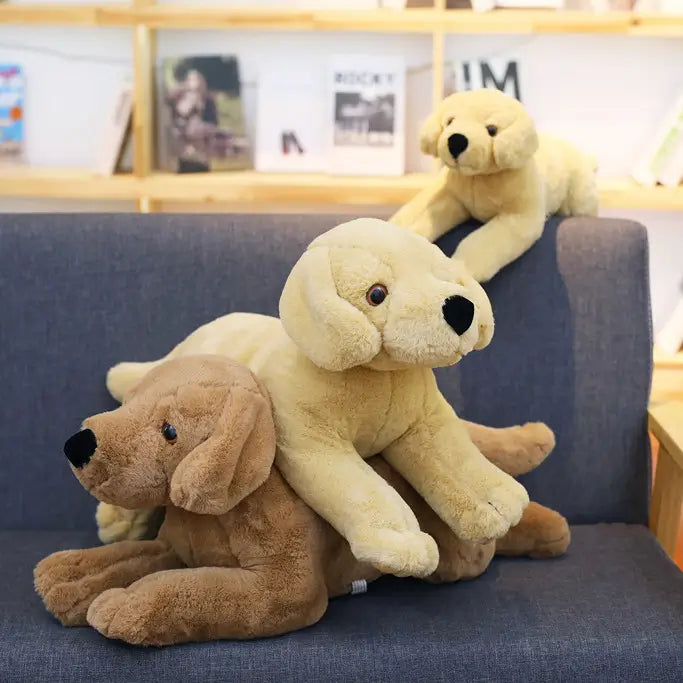 ぬいぐるみ 犬 大きい 40cm 60cm 80cm ブラウン ルクスシャル Luxechar