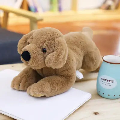 ぬいぐるみ 犬 大きい 40cm 60cm 80cm ブラウン ルクスシャル Luxechar