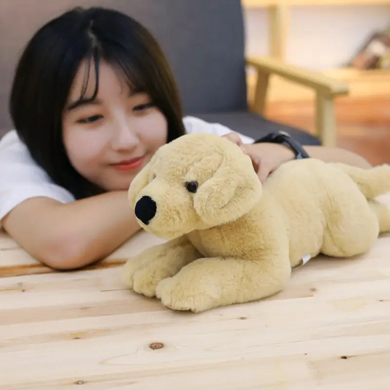 ぬいぐるみ 犬 大きい 40cm 60cm 80cm ブラウン ルクスシャル Luxechar
