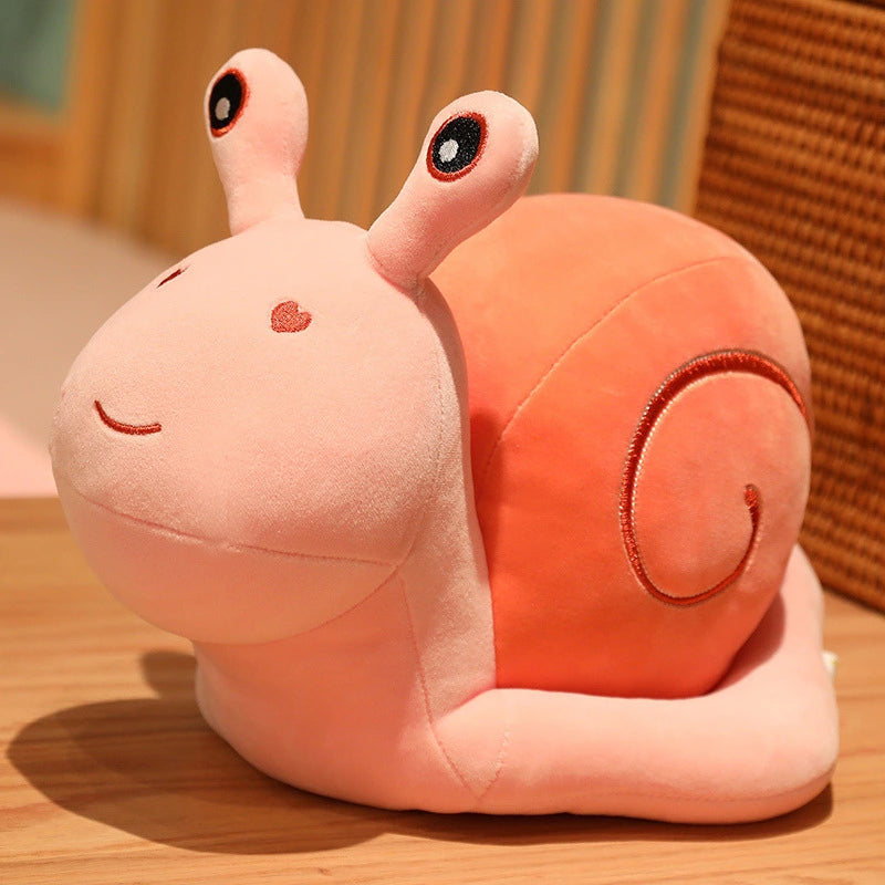 ぬいぐるみ カタツムリ やわらかくてかわいい ブルー レッド イエロー ルクスシャル luxechar