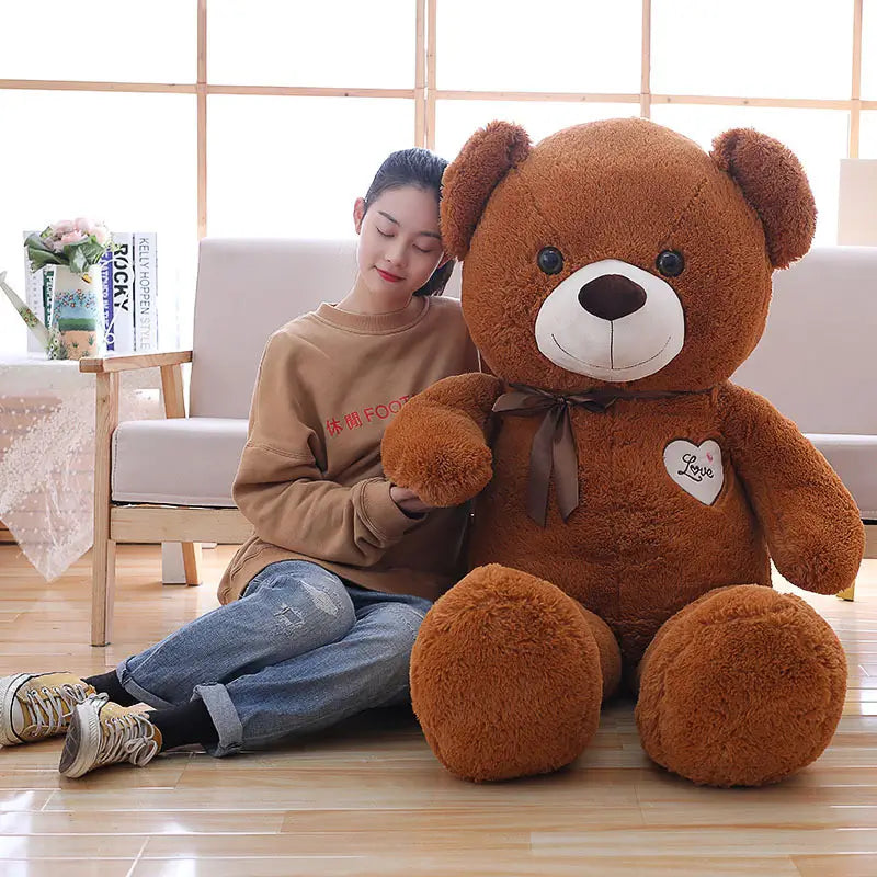 ぬいぐるみ テディベア クマ 大きい ブラウン ルクスシャル Luxechar