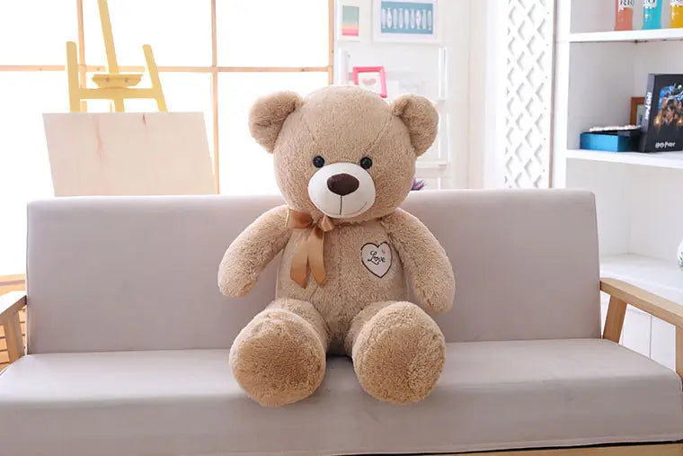 ぬいぐるみ テディベア クマ 大きい ブラウン ルクスシャル Luxechar