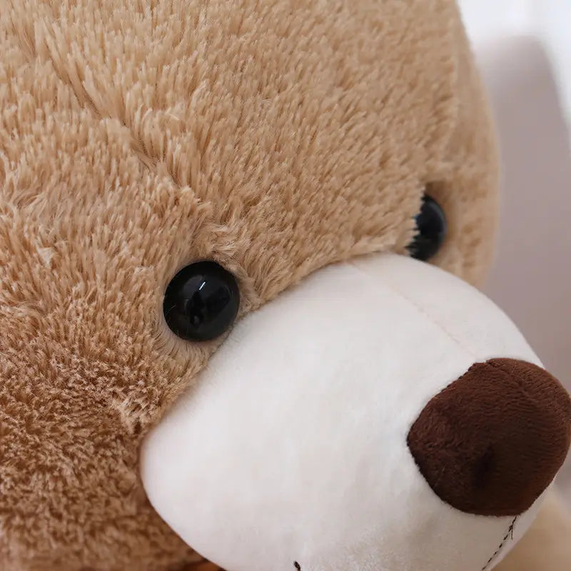 ぬいぐるみ テディベア クマ 大きい ブラウン 顔 ルクスシャル Luxechar
