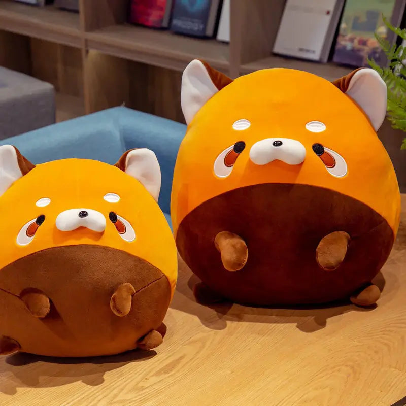 アライグマ ぬいぐるみ かわいい 小さい オレンジ ルクスシャル Luxe Char