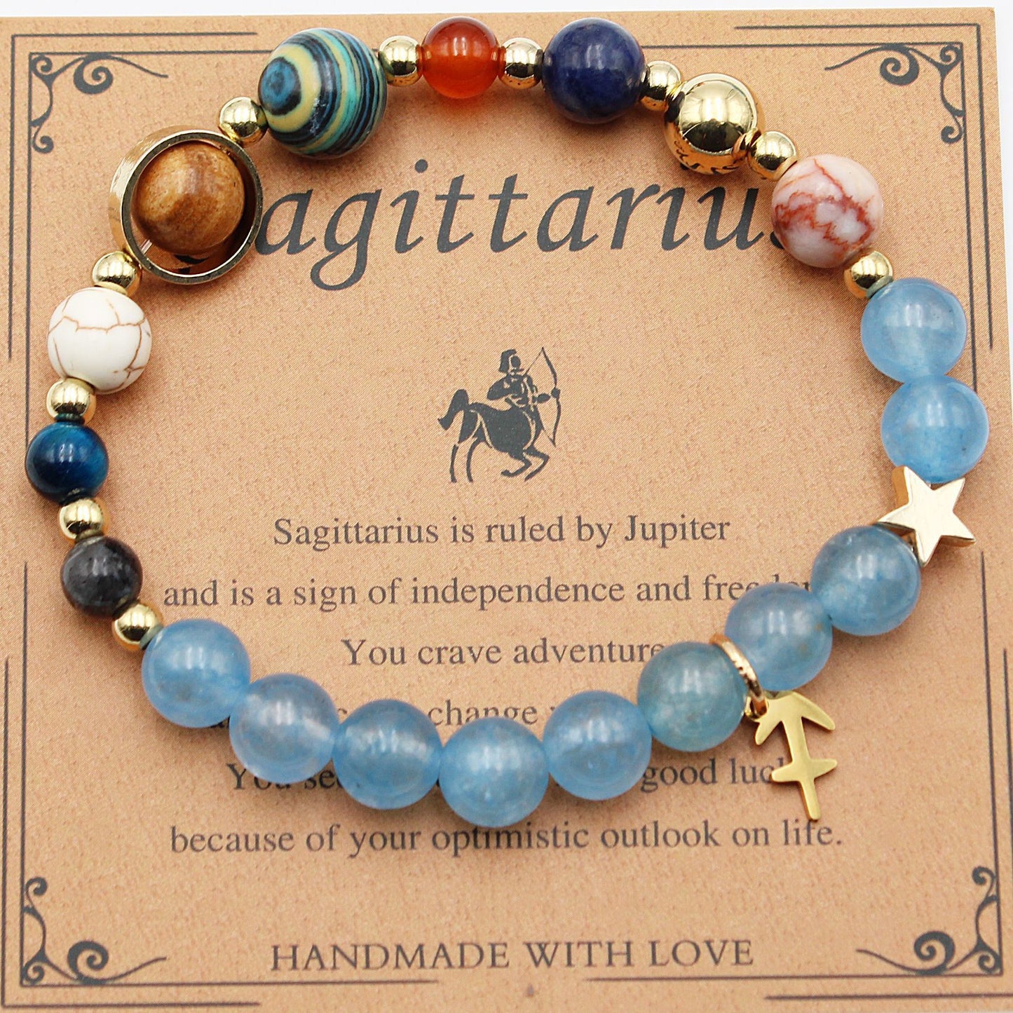 Bracelet, constellation, stylish, colorful, cute