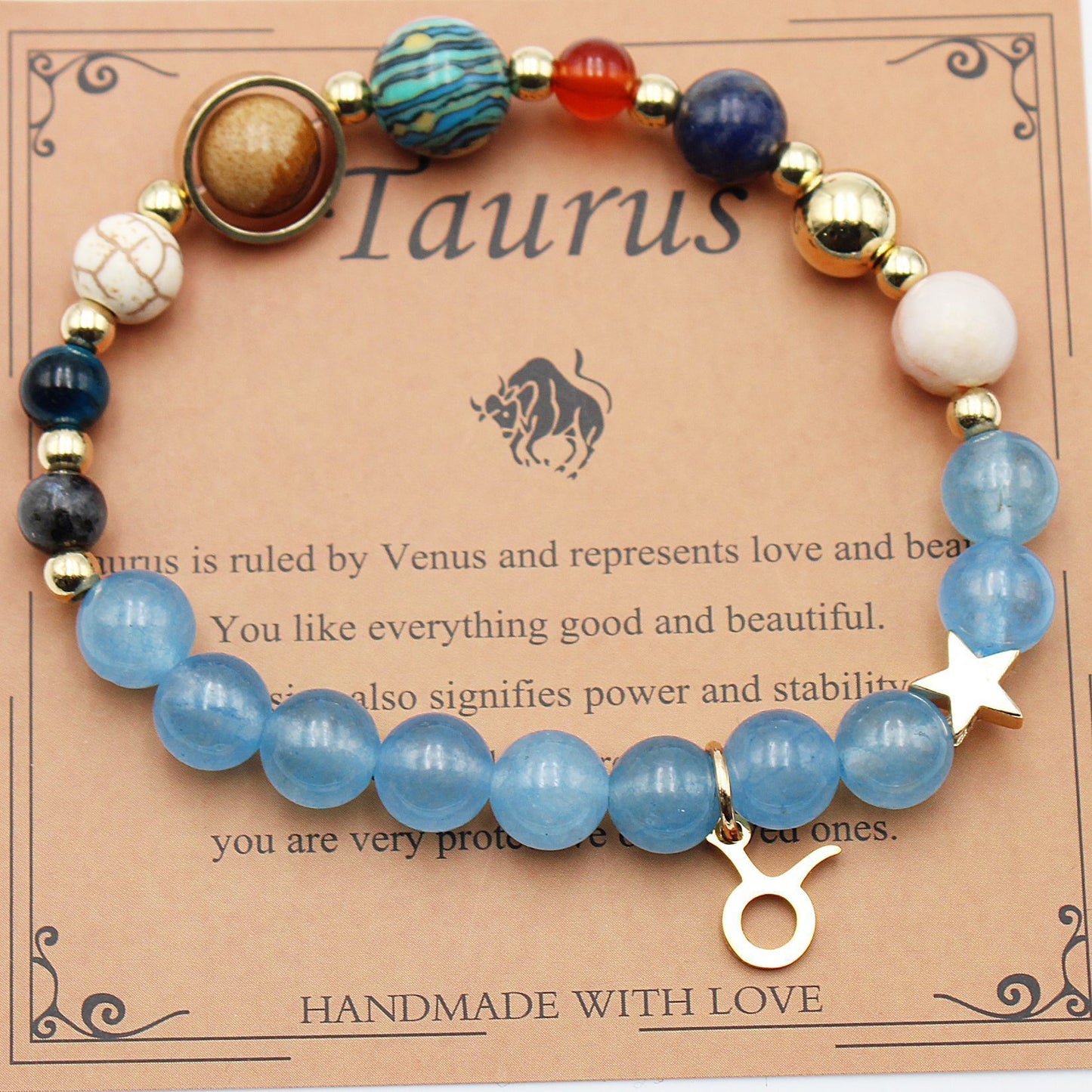 Bracelet, constellation, stylish, colorful, cute