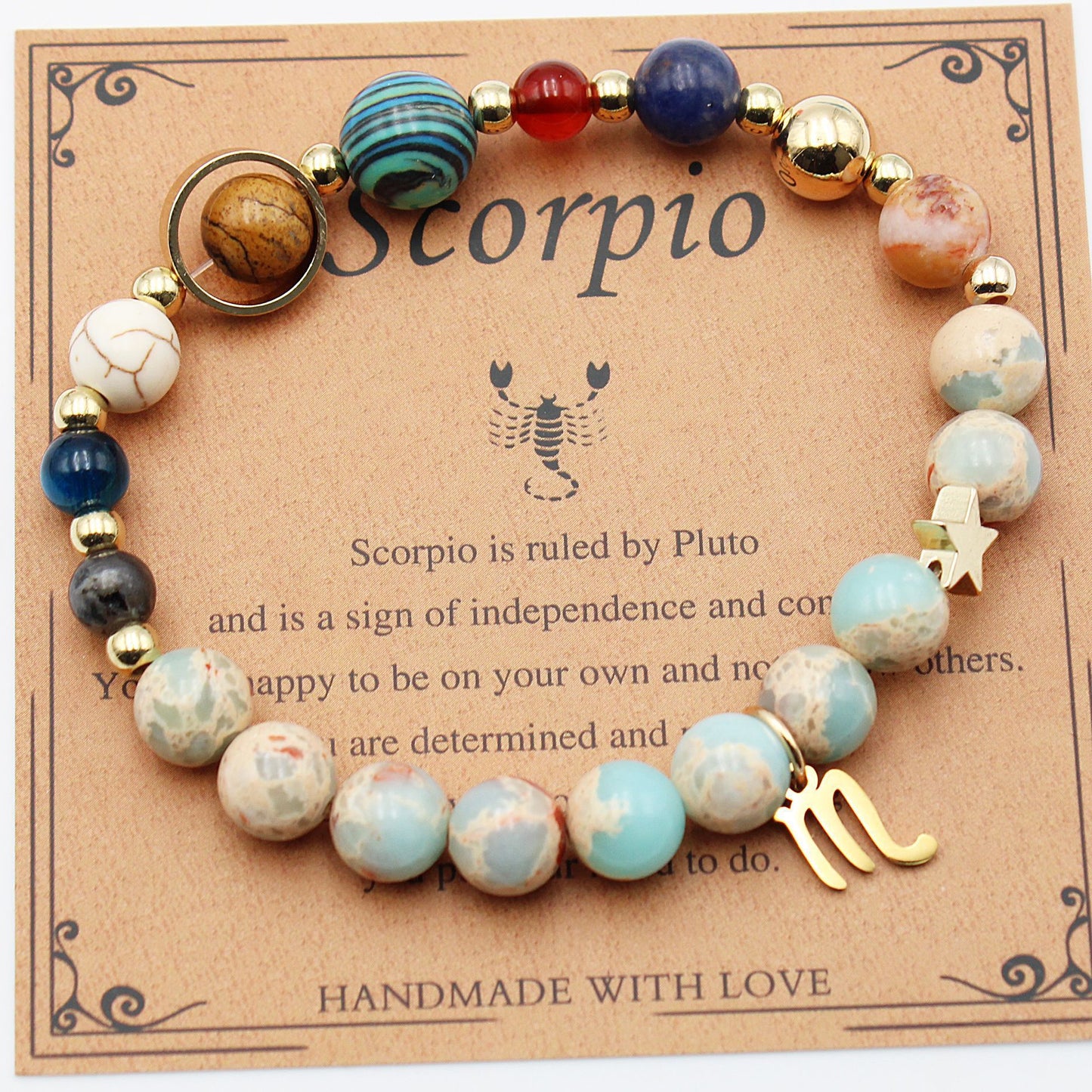 Bracelet, constellation, stylish, colorful, cute