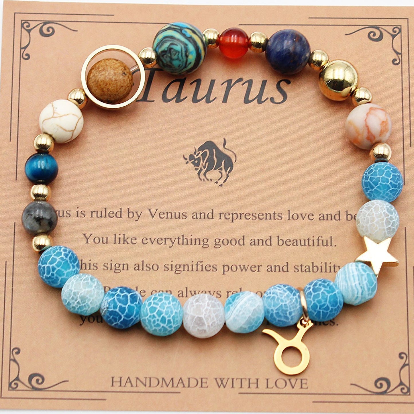 Bracelet, constellation, stylish, colorful, cute