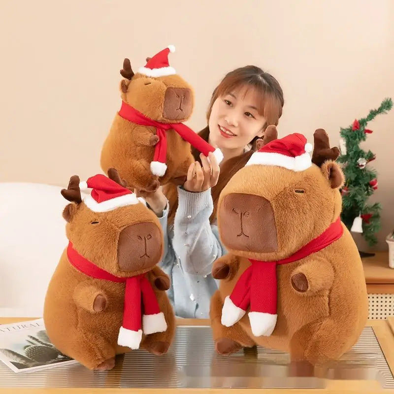 クリスマス ぬいぐるみ カピバラ かわいい ルクスシャル Luxe Char