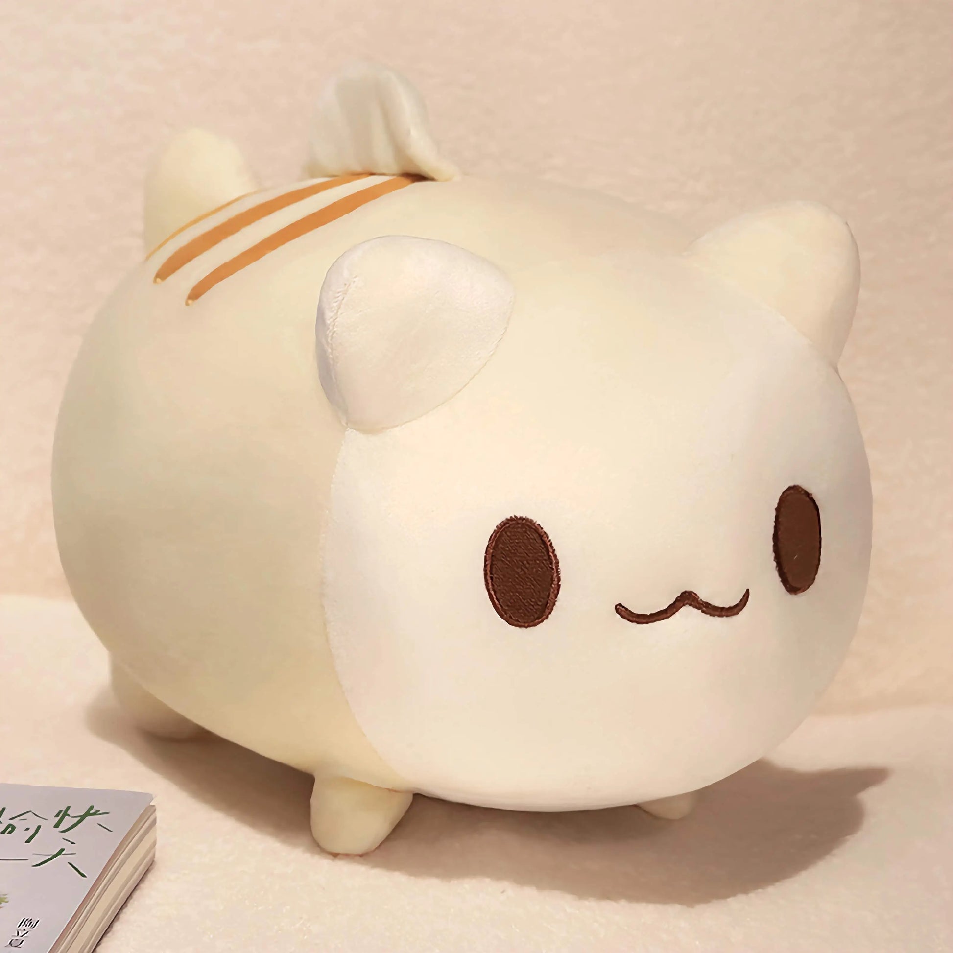 ぬいぐるみ ネコ かわいい ベージュ