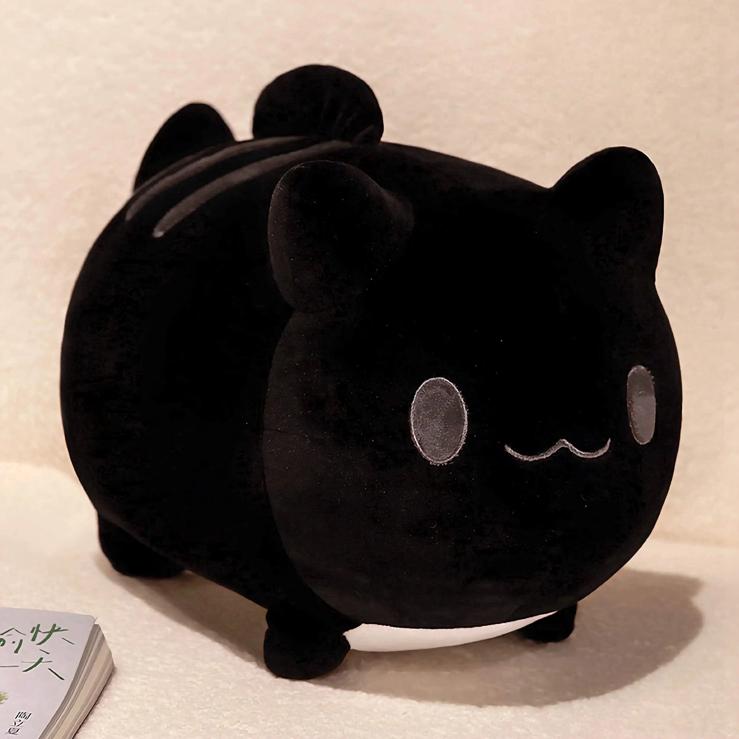 ぬいぐるみ ネコ かわいい ブラック