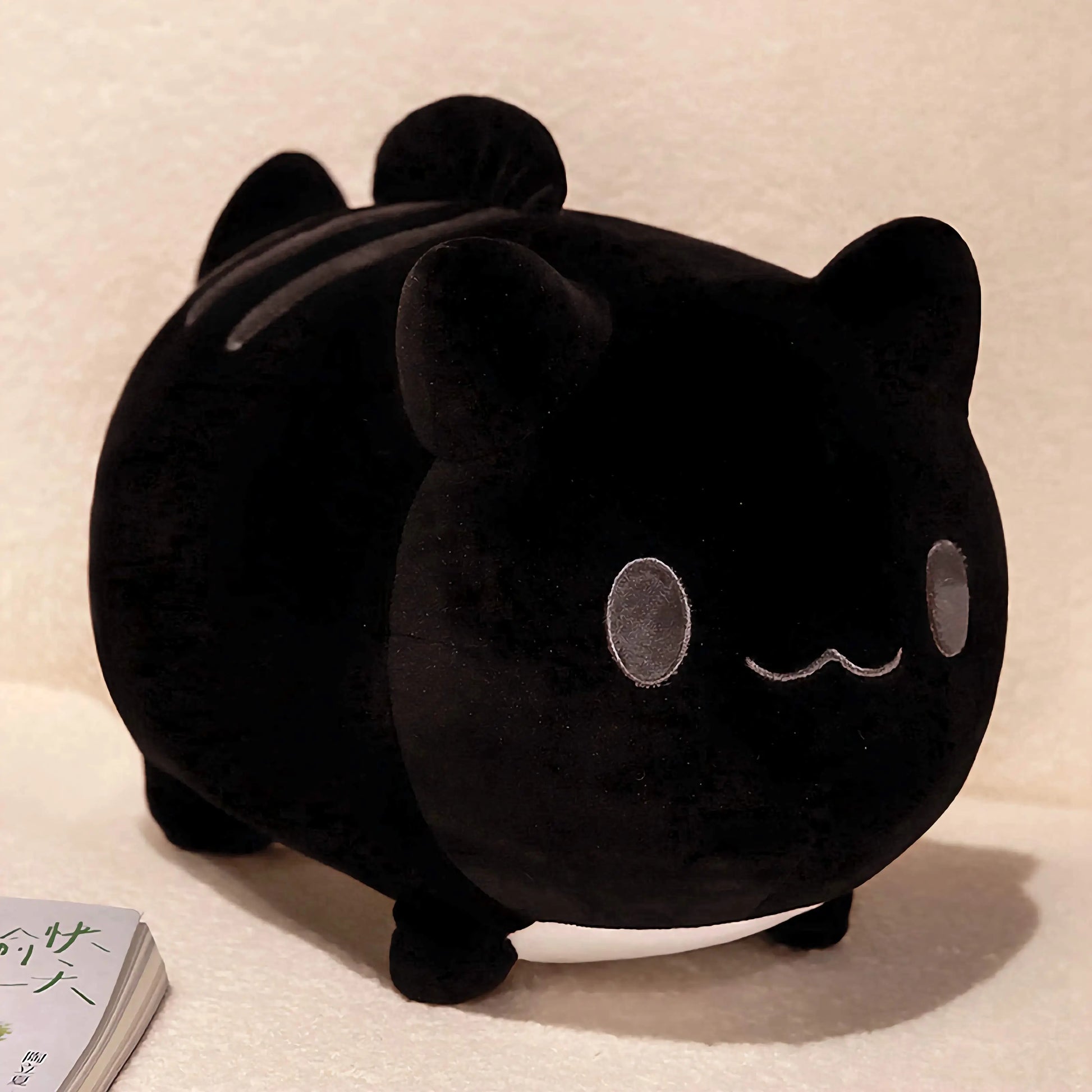 ぬいぐるみ ネコ かわいい ブラック