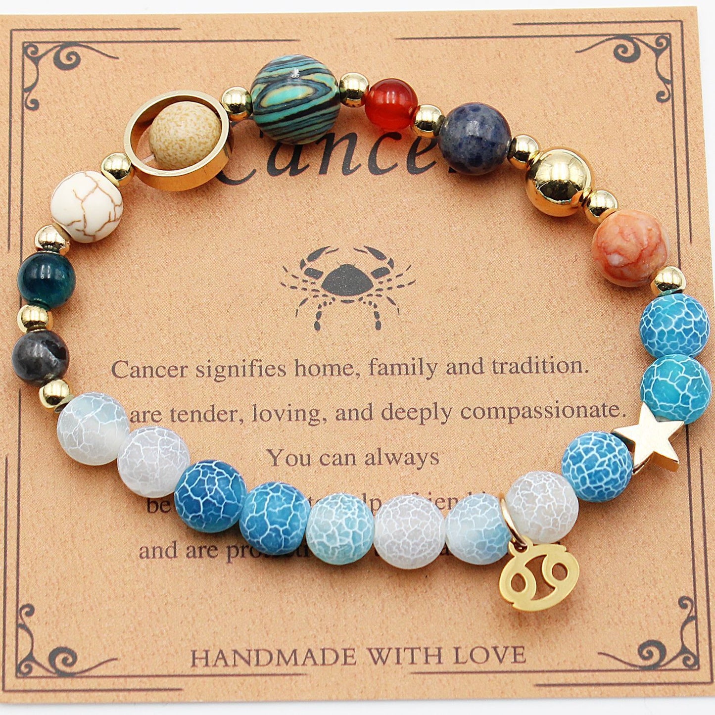 Bracelet, constellation, stylish, colorful, cute
