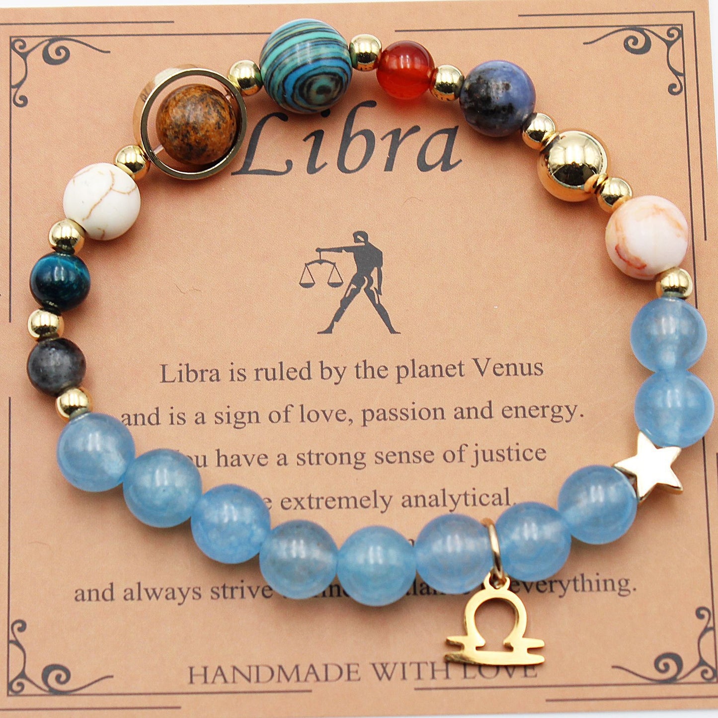 Bracelet, constellation, stylish, colorful, cute