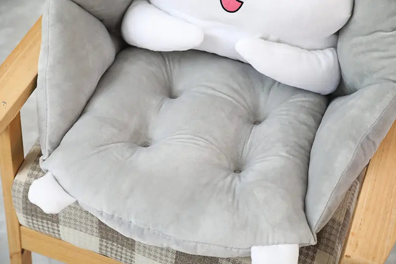 ハムスター クッション グレー かわいい