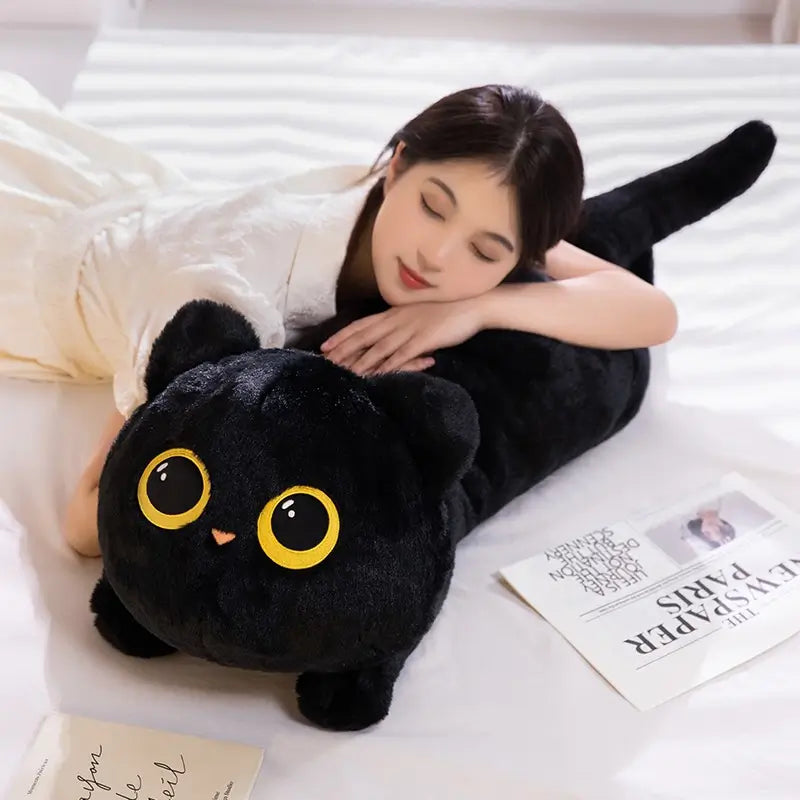 ネコ 黒猫 ぬいぐるみ 抱き枕 50cm 70cm 90cm