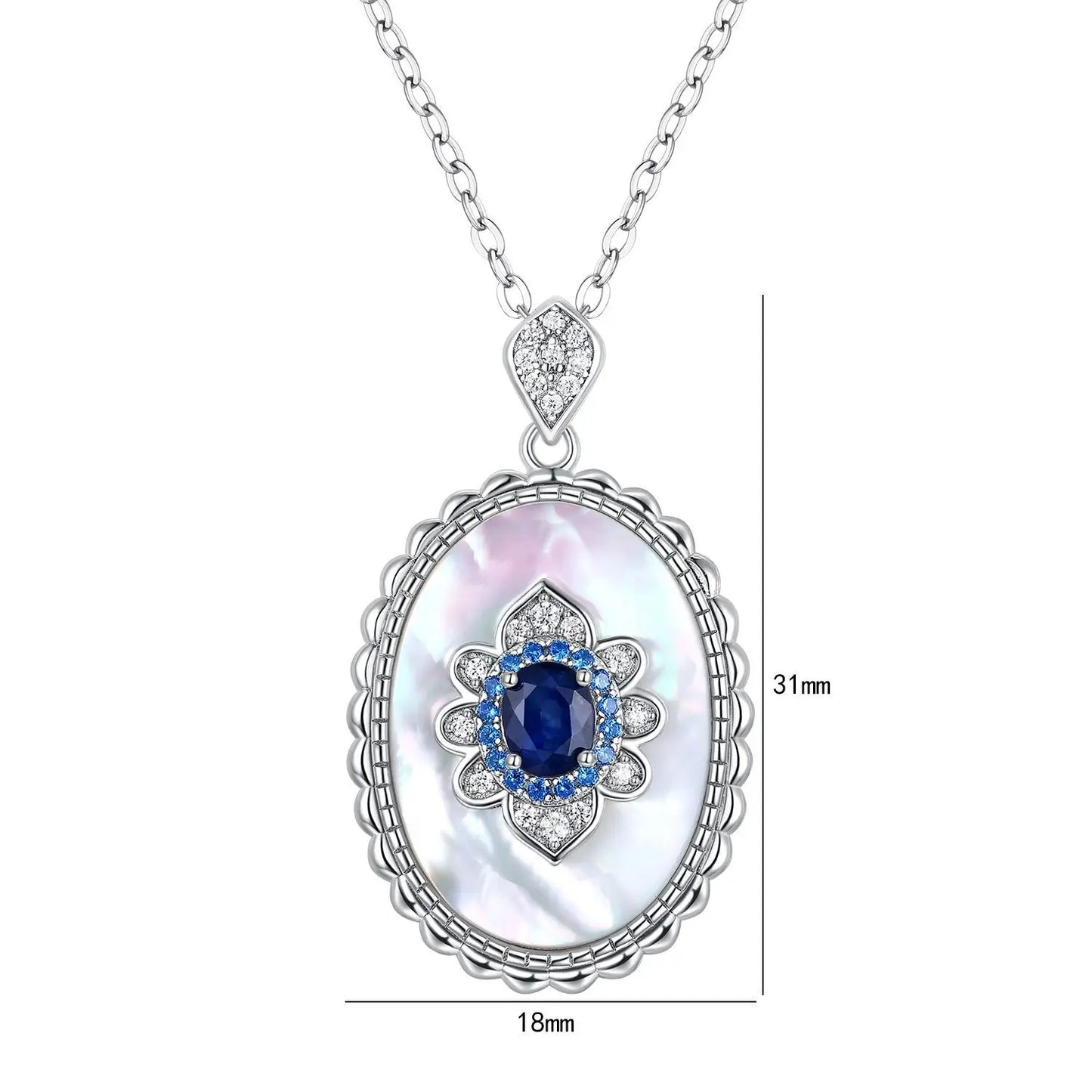 天然サファイア ペンダント ネックレス
ルクスシャル LuxeChar