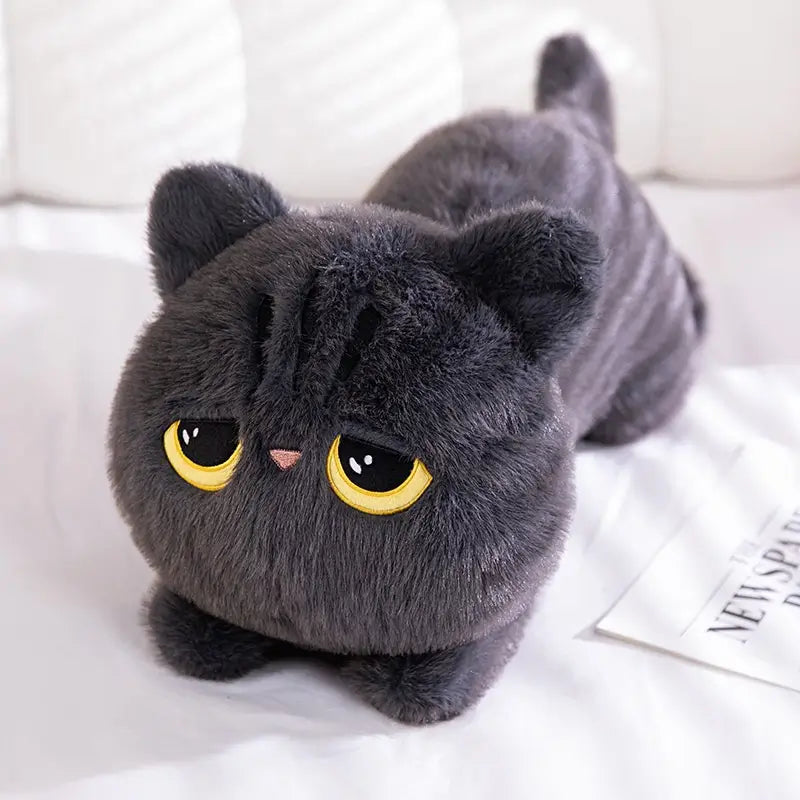 ネコ ぬいぐるみ 抱き枕 50cm 70cm 90cm  グレー