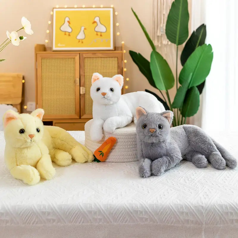 ぬいぐるみ 猫 カワイイ 小さい ルクスシャル Luxe Char