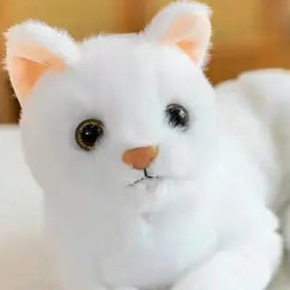 ぬいぐるみ 猫 カワイイ 小さい 白  ルクスシャル Luxe Char