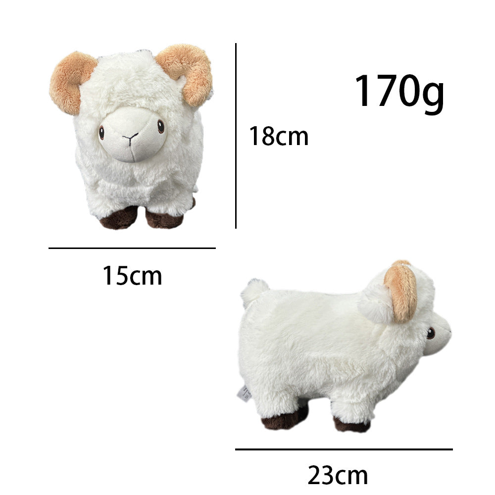 stuffed goat cute