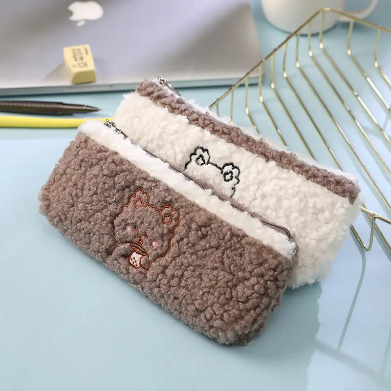 クマ かわいい 筆箱 ペンケース