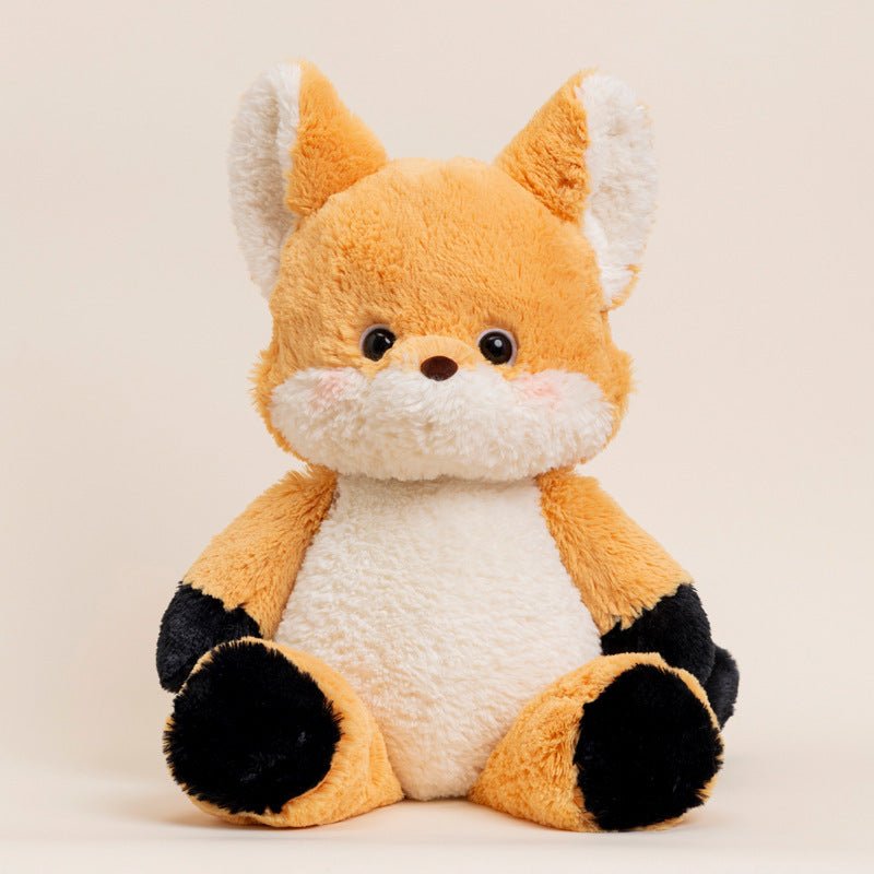 ぬいぐるみ キツネ ヒツジ ゾウ クマ ウサギ オオカミ ネコ デニム スカート - ルクス・シャル Luxe Char