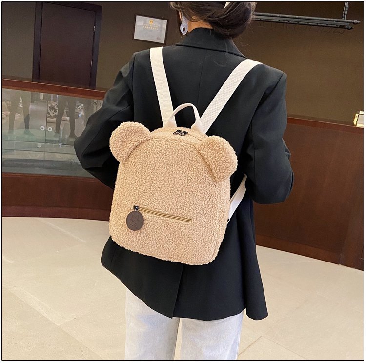 クマ 小さいリュックサック かわいい - ルクス・シャル Luxe Char