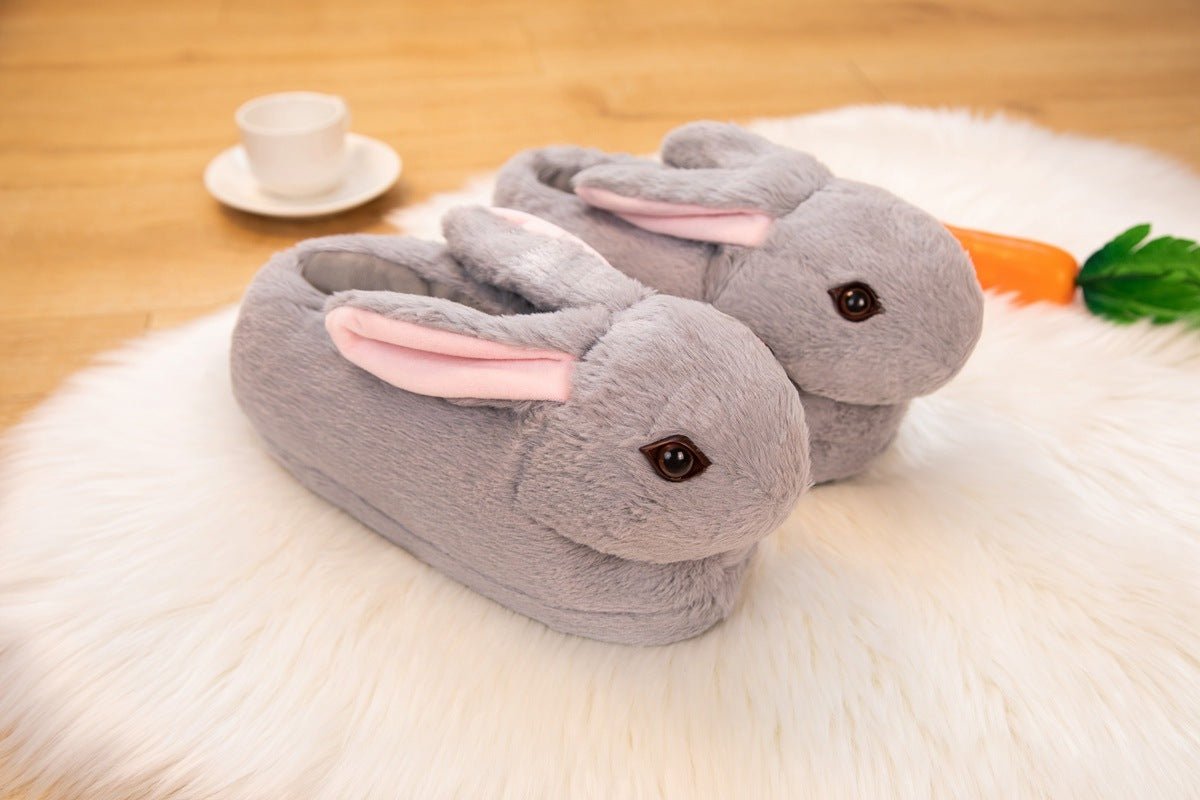かわいい ウサギ コットン スリッパ - ルクス・シャル Luxe Char