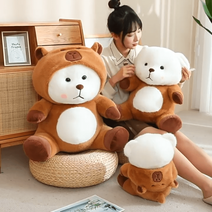 カピバラ クマ ぬいぐるみ かわいい - ルクス・シャル Luxe Char