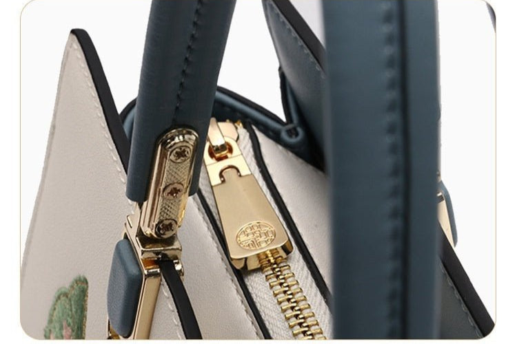 中国風の牡丹 蝶 高級バッグ - ルクス・シャル Luxe Char